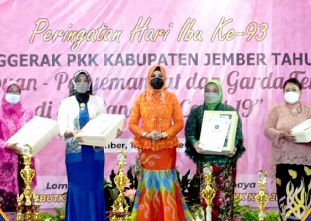 Ketua TP PKK Jember: Perempuan Jadi Garda Terdepan Penanggulangan Covid-19